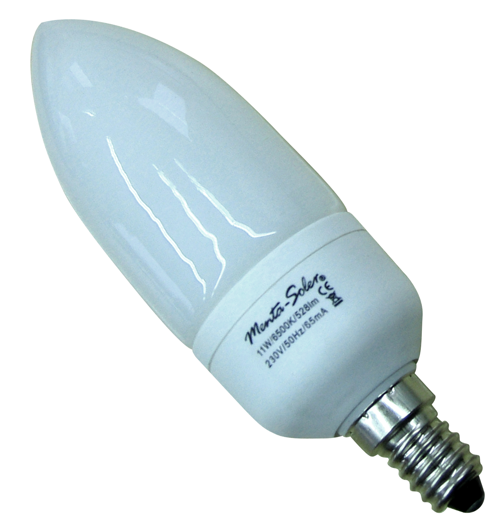 Energiesparlampe Kerzenform 9 Watt, E 14